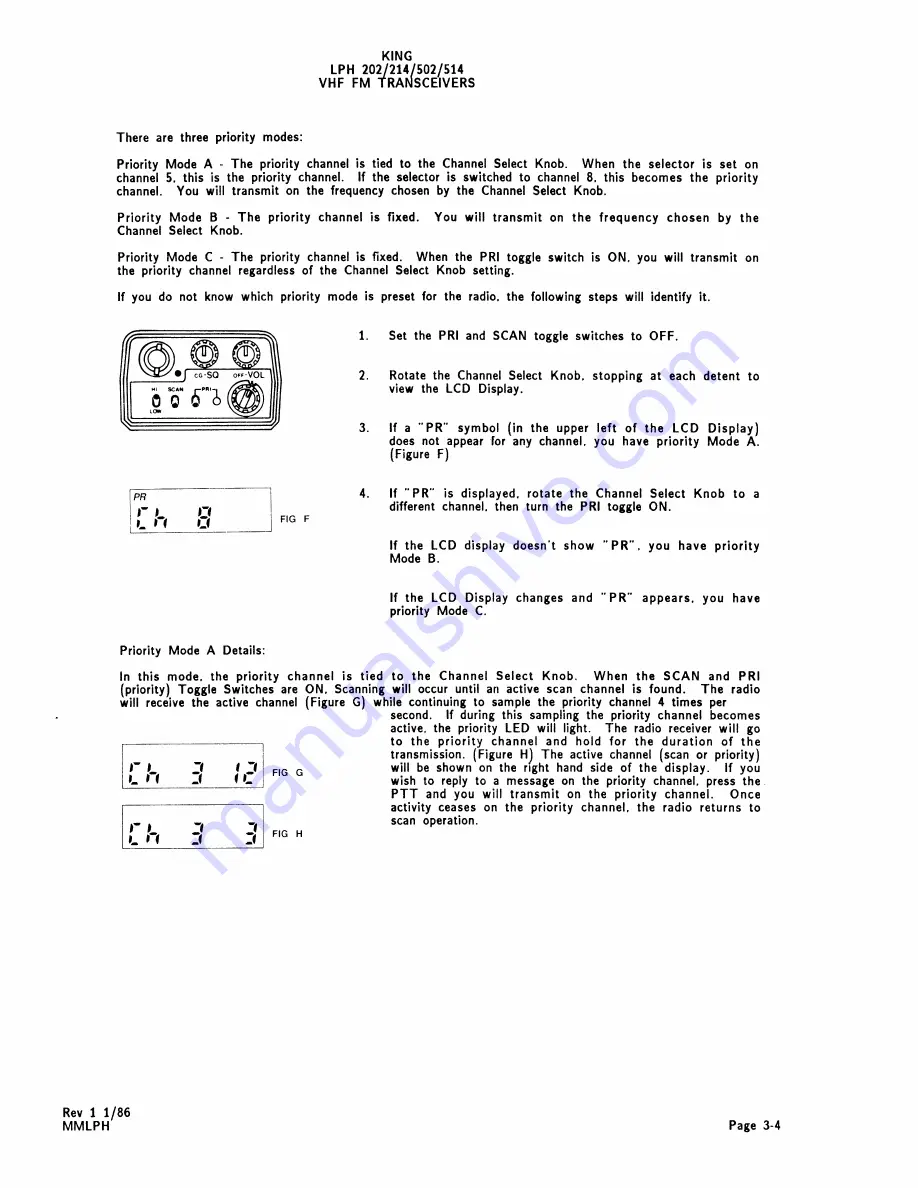 KING LPH 202 Service Manual Download Page 22