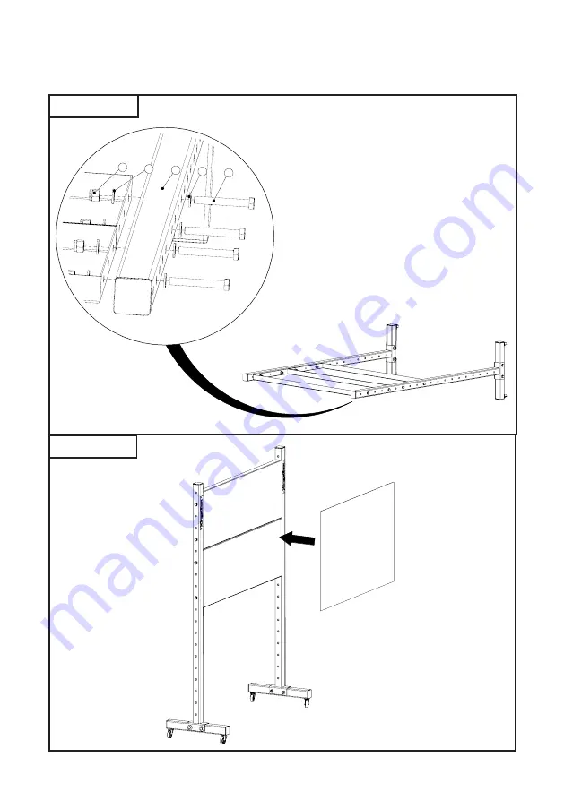 KingsBox Magnetic Gym Blackboard Скачать руководство пользователя страница 6