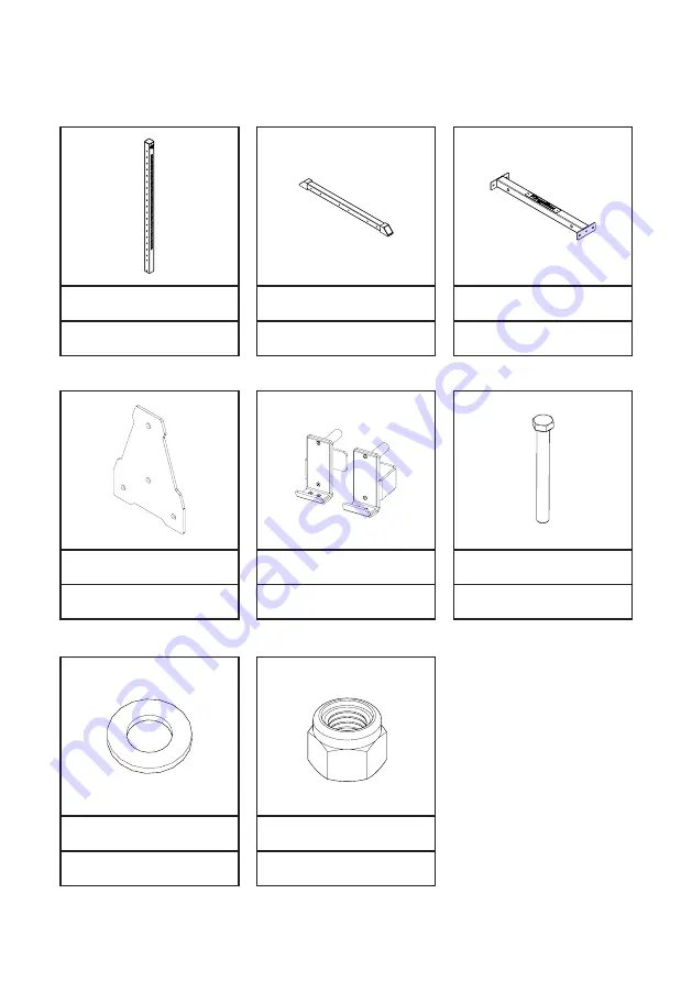 KingsBox Mighty Squat Rack SX-10 Quick Start Manual Download Page 3