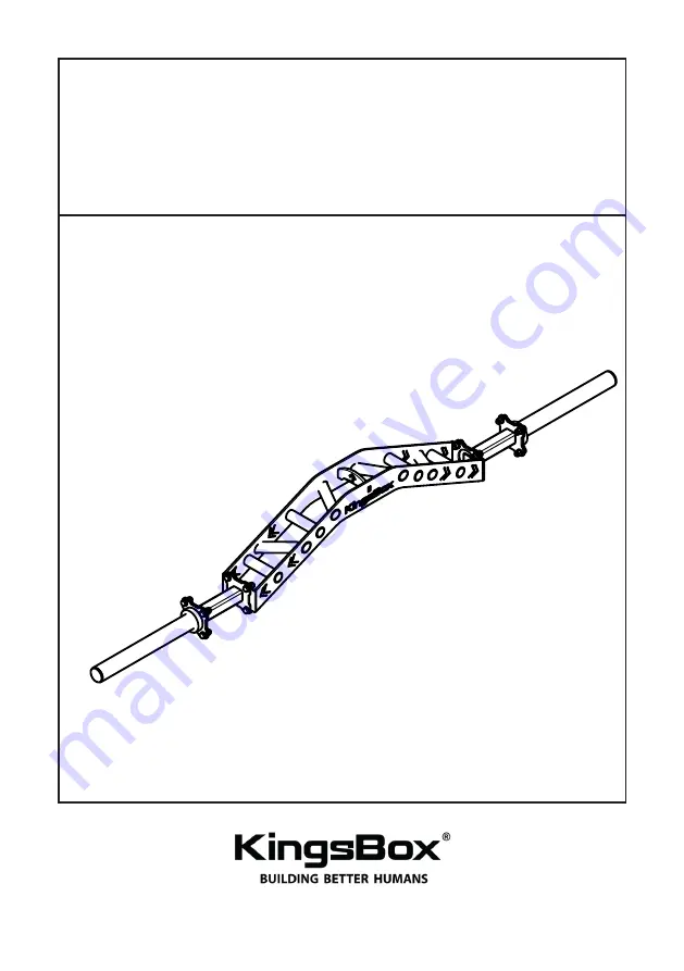 KingsBox Mighty Swis Bar with Rack Addition Quick Start Manual Download Page 1