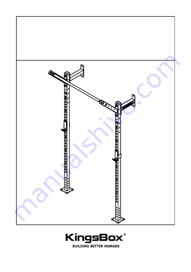 KingsBox Power Wall Rack Скачать руководство пользователя страница 1