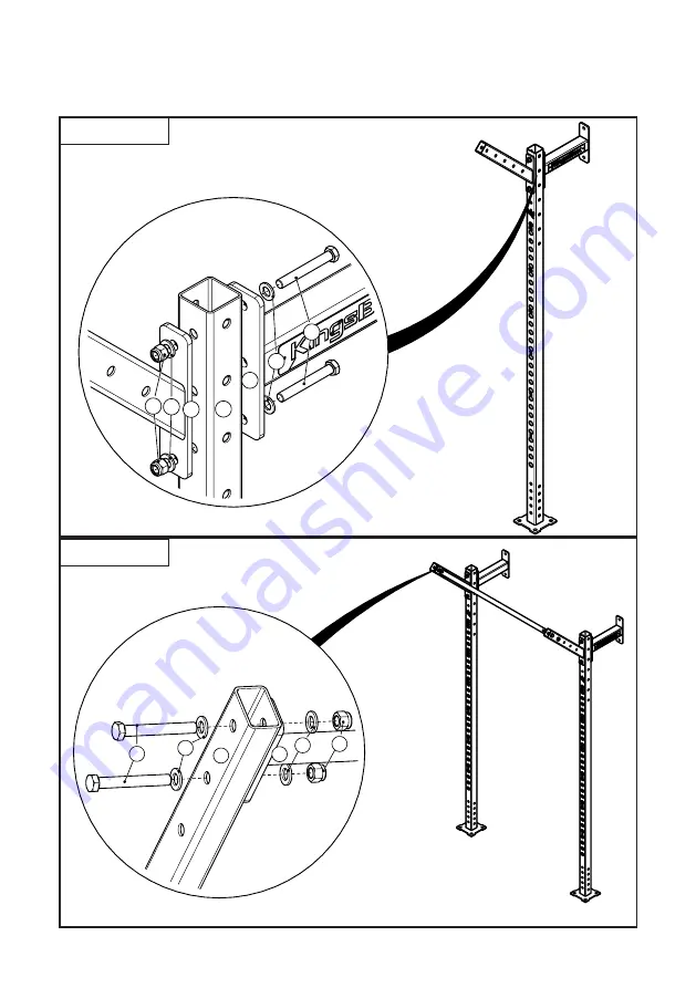 KingsBox Power Wall Rack Скачать руководство пользователя страница 4