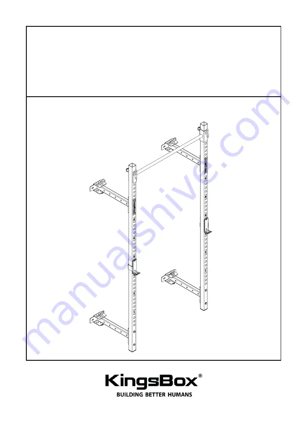 KingsBox ROYAL WALL TNT RACK II Manual Download Page 1