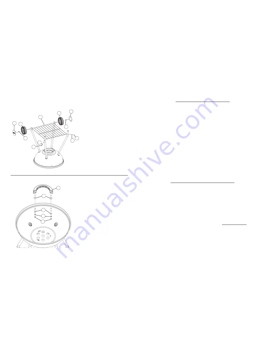 Kingsford 10040206 Assembly, Care & Use Manual Download Page 6