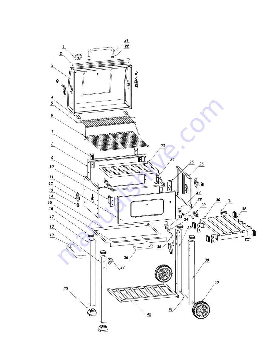 Kingsford BC222 Instruction Manual Download Page 4