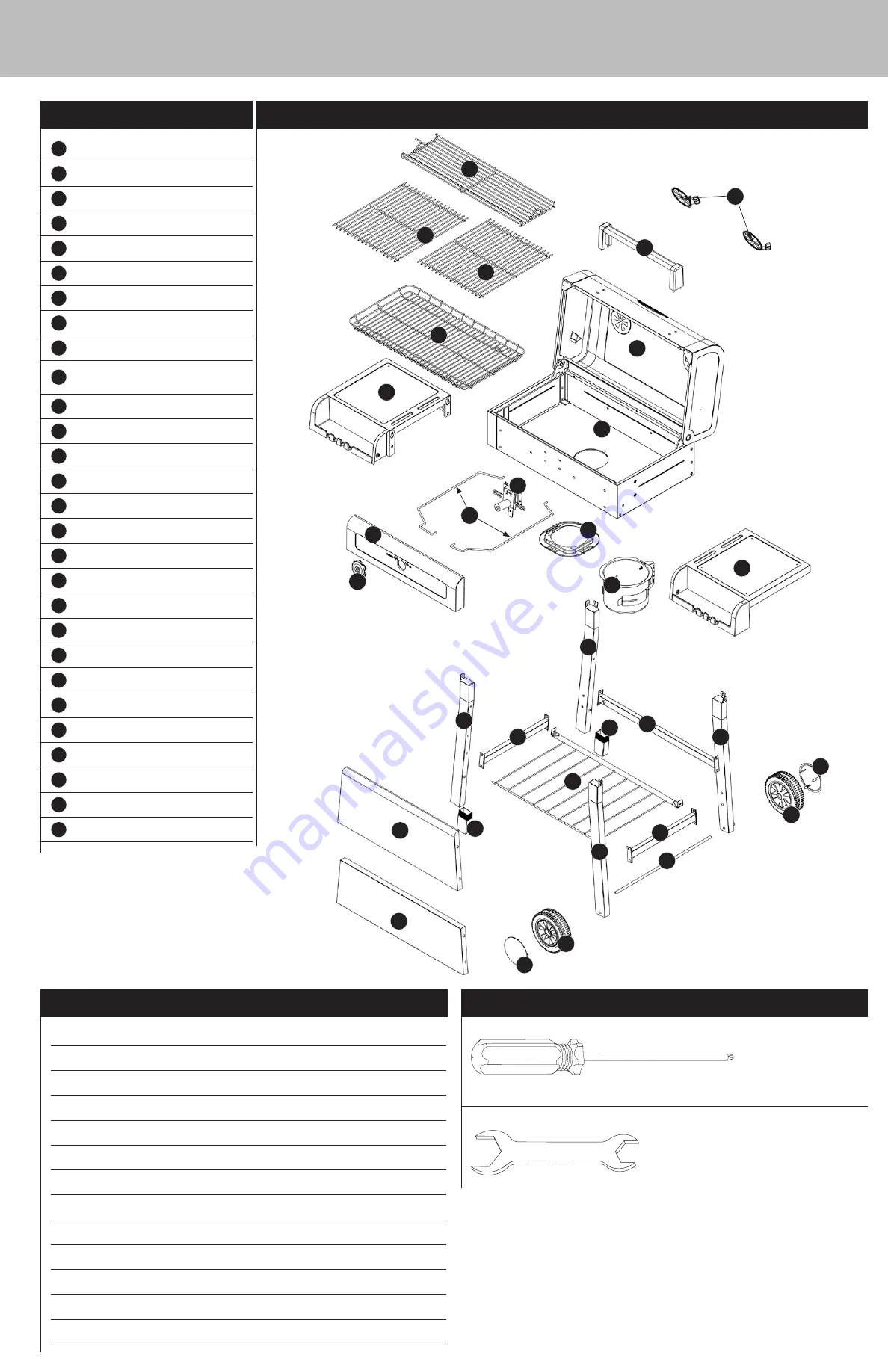 Kingsford CBC1042W Owner'S Manual Download Page 3