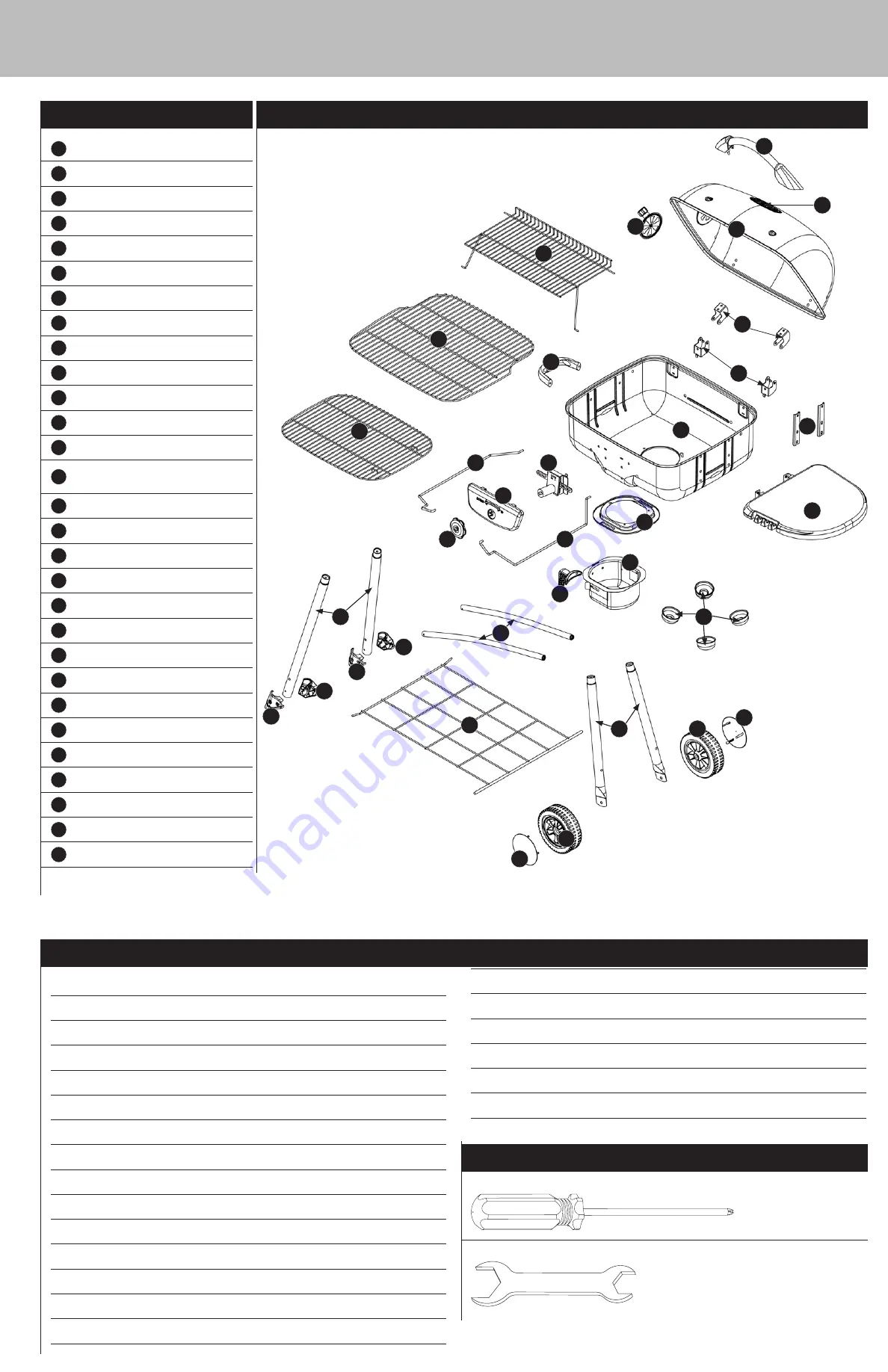 Kingsford CBC1132W series Owner'S Manual Download Page 3