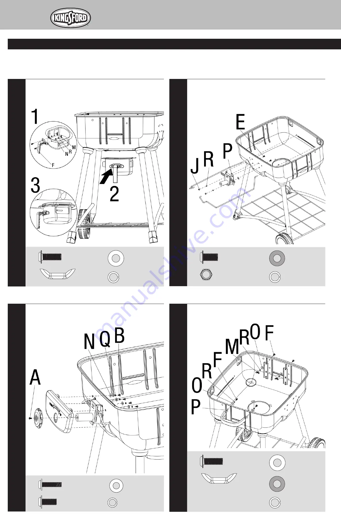 Kingsford CBC1132W series Owner'S Manual Download Page 16