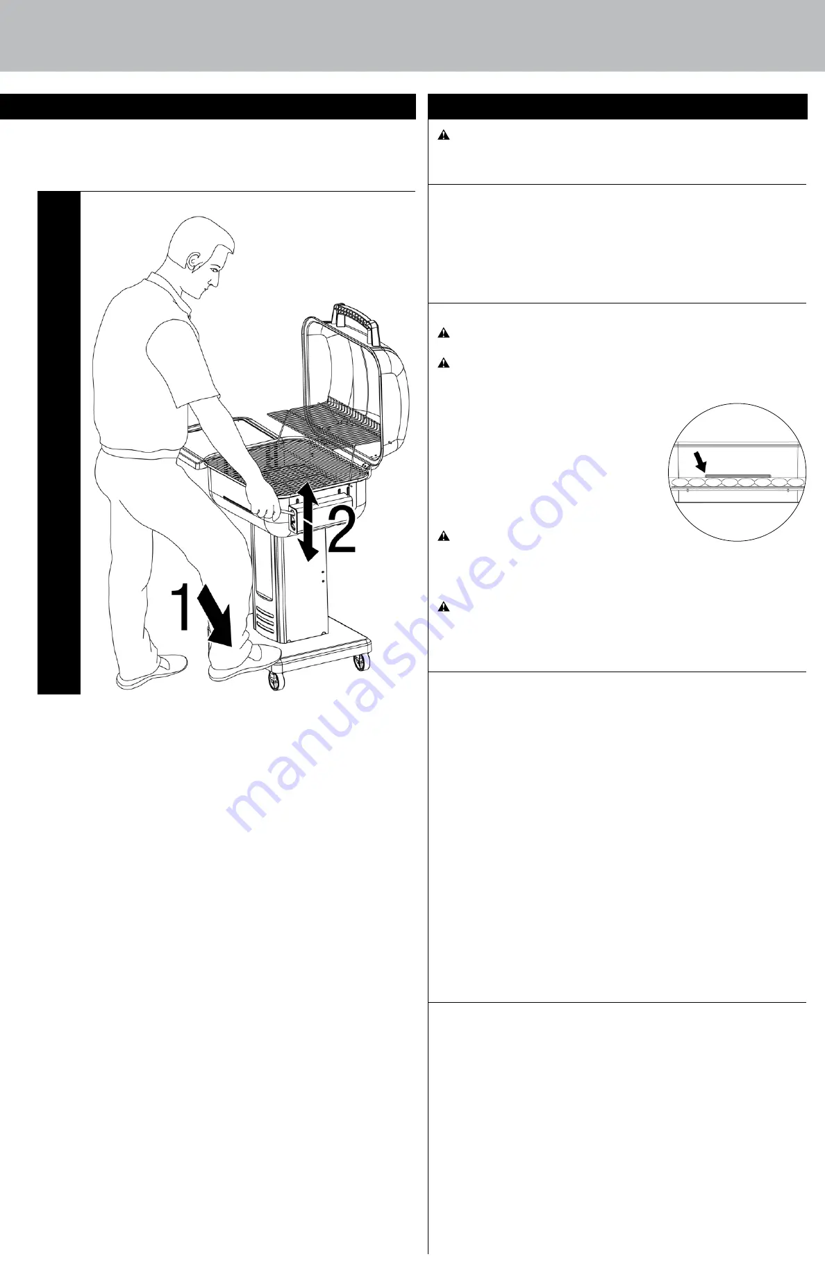 Kingsford CBC1238W Owner'S Manual Download Page 15