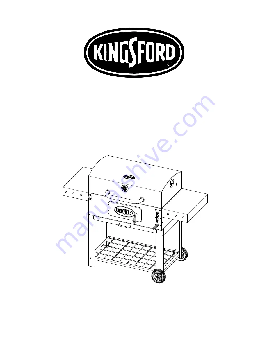 Kingsford CG2203801 Owner'S Manual Download Page 1