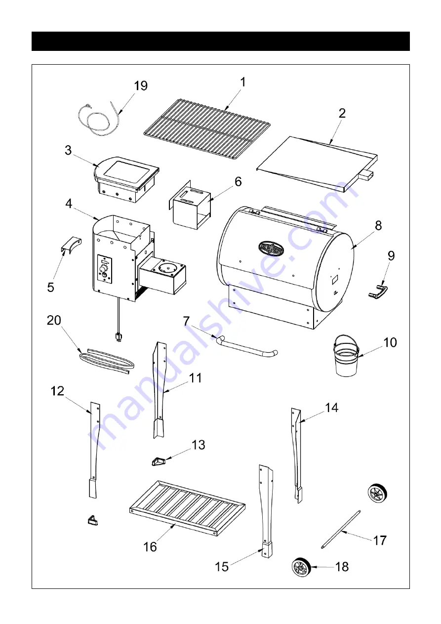 Kingsford CG2324001-KF Assembly & Operating Instructions Download Page 7