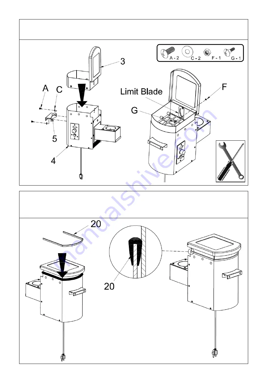 Kingsford CG2324001-KF Assembly & Operating Instructions Download Page 16