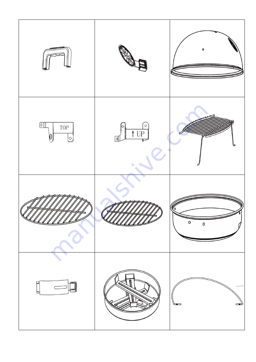 Kingsford TG2021301-KF Owners Manual Assembly And Operating Instructions Download Page 5