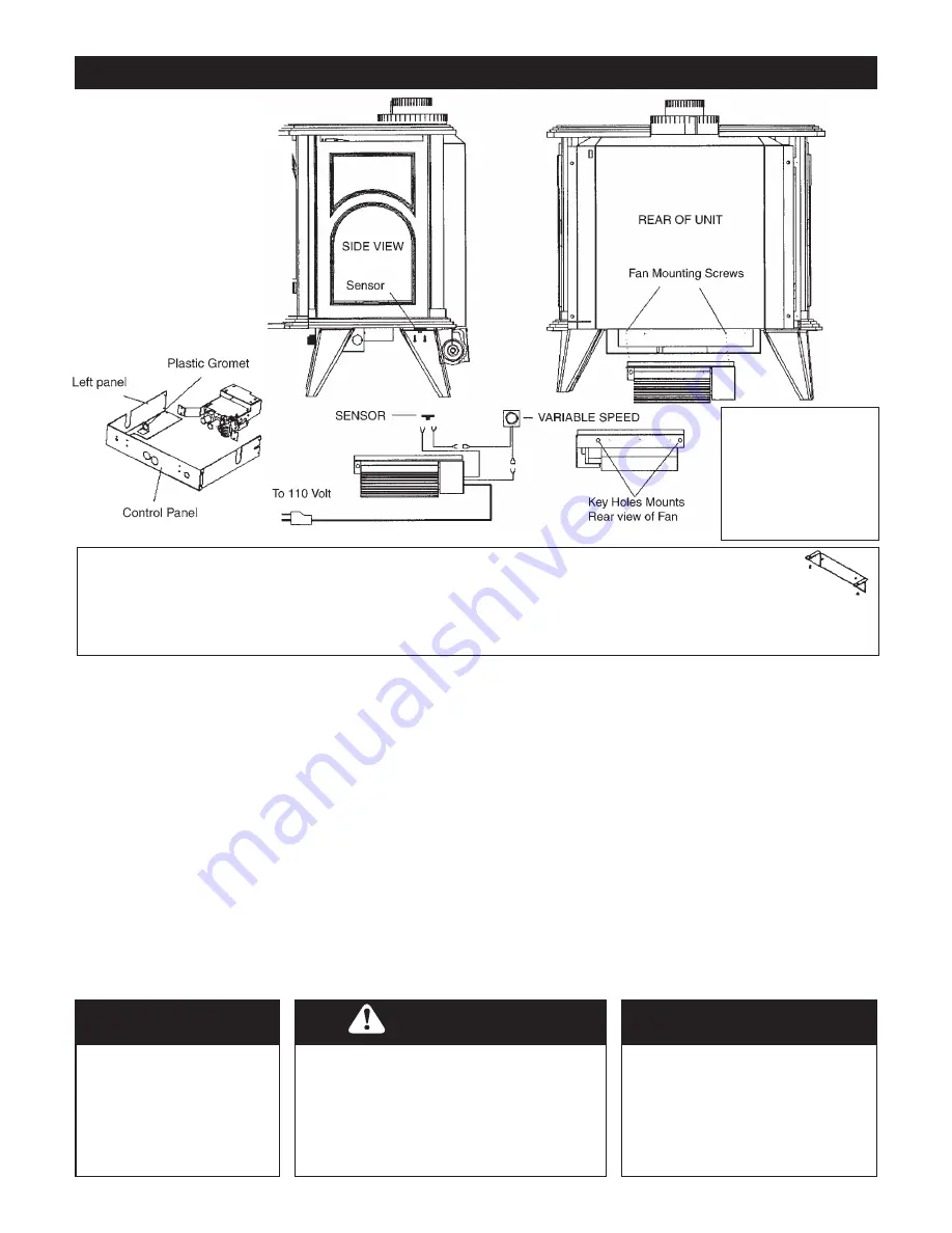 Kingsman Fireplaces FDV300 Скачать руководство пользователя страница 14