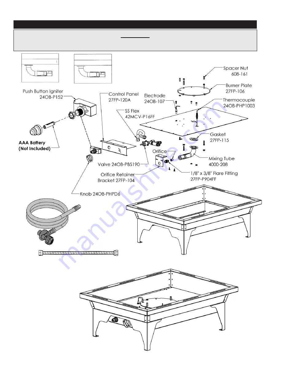 Kingsman Fireplaces FP2085 Manual Download Page 13