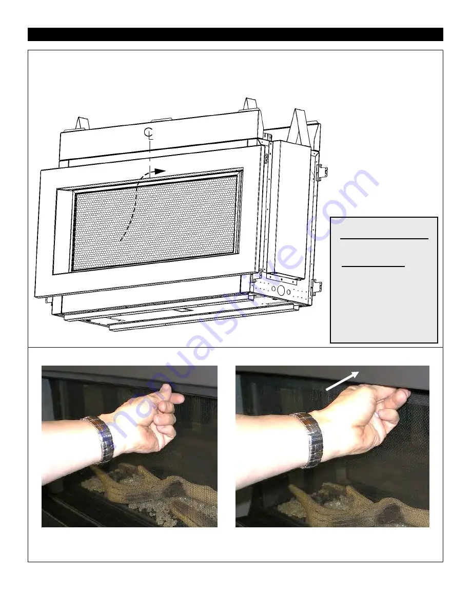 Kingsman Fireplaces Marquis Infinite MQRB4436LP Installation Instructions Manual Download Page 5