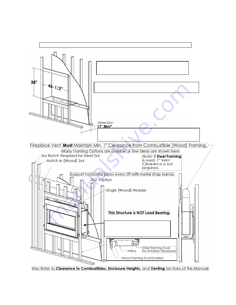 Kingsman Fireplaces Marquis Infinite MQRB4436LP Скачать руководство пользователя страница 17