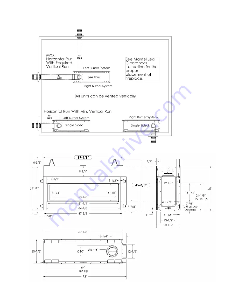 Kingsman Fireplaces Marquis Infinite MQRB4436LP Скачать руководство пользователя страница 35