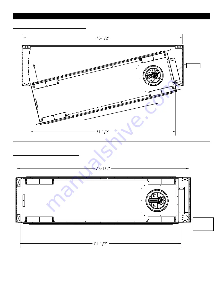 Kingsman Fireplaces Marquis Infinite MQRB4436LP Installation Instructions Manual Download Page 36