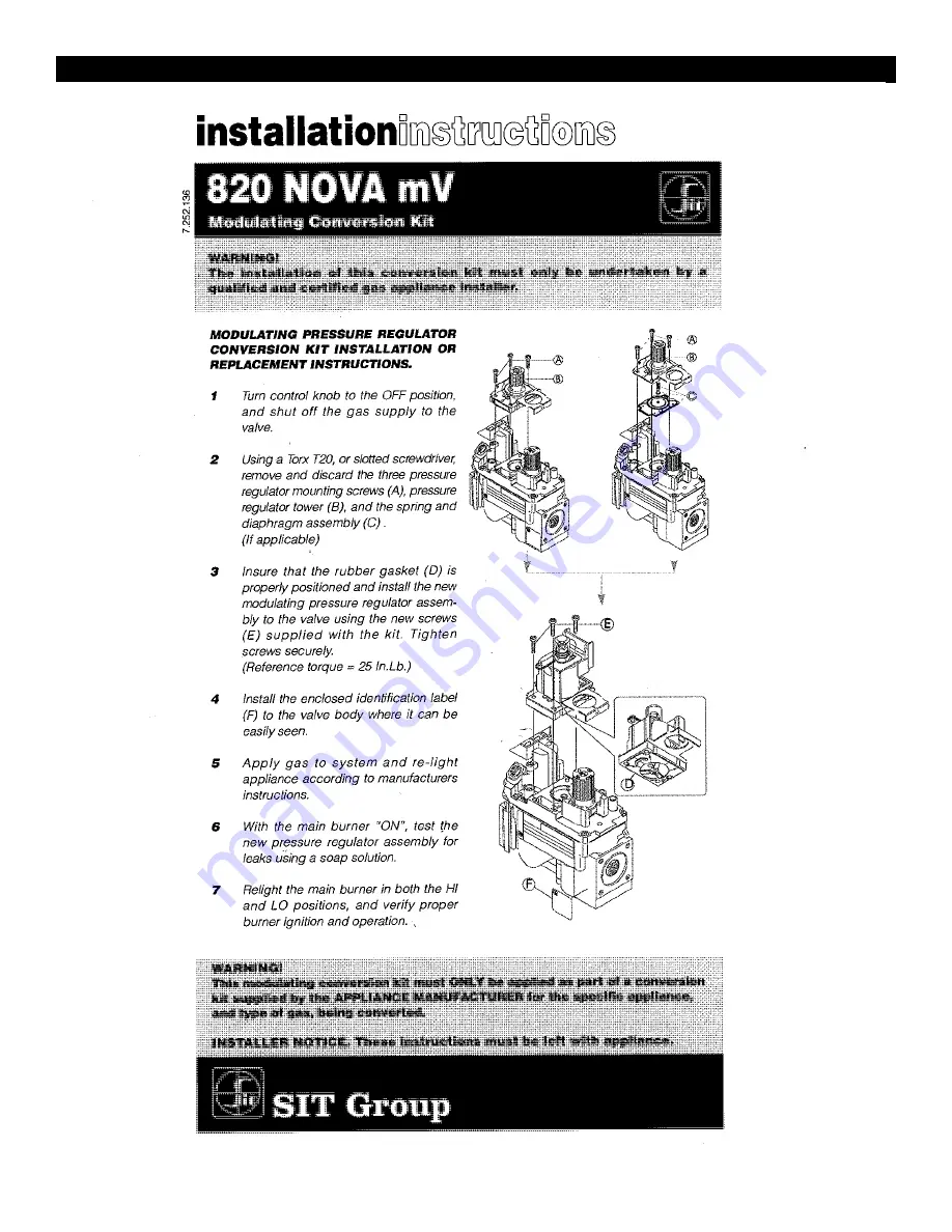 Kingsman Fireplaces Marquis Infinite MQRB4436LP Installation Instructions Manual Download Page 68