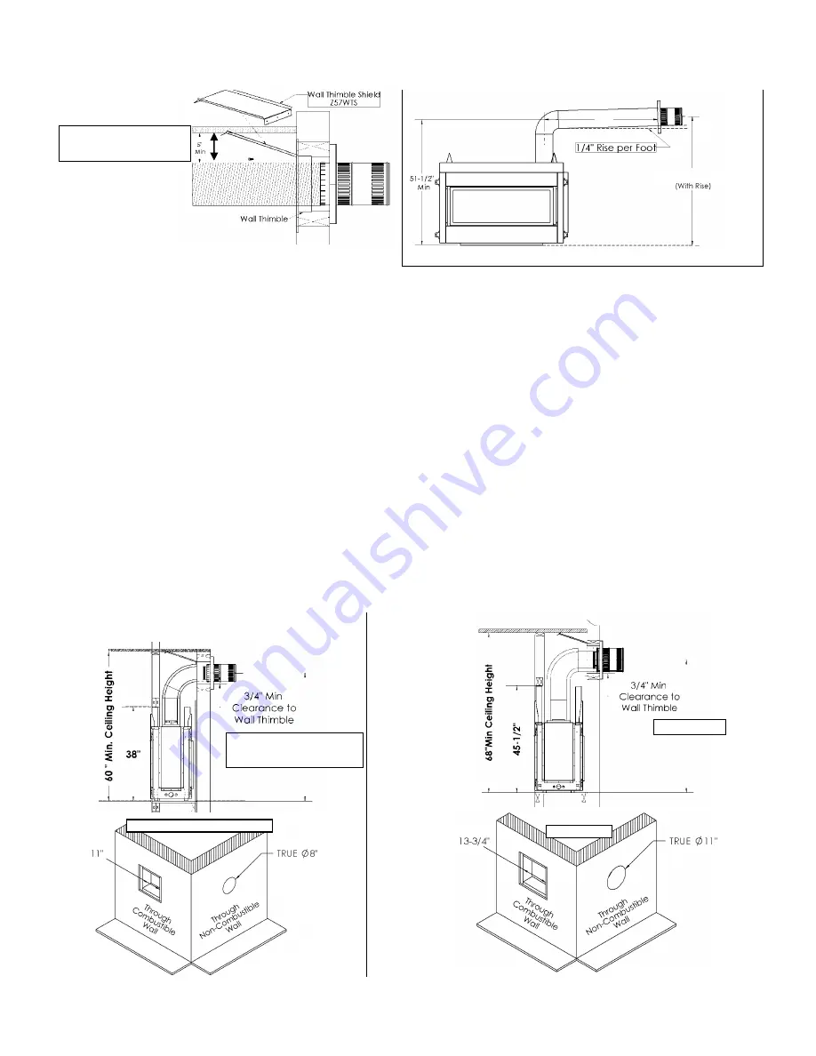 Kingsman Fireplaces Marquis Infinite MQRB4436LP Installation Instructions Manual Download Page 98