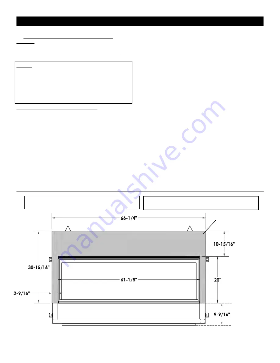 Kingsman Fireplaces marquis MQZCVRB60LPE2 Скачать руководство пользователя страница 10