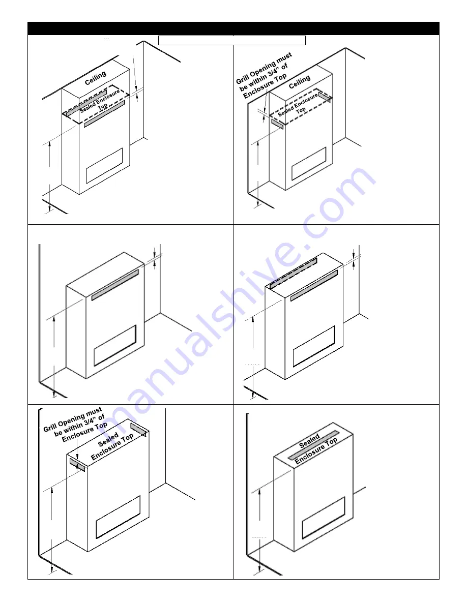 Kingsman Fireplaces marquis MQZCVRB60LPE2 Installation Instructions Manual Download Page 23