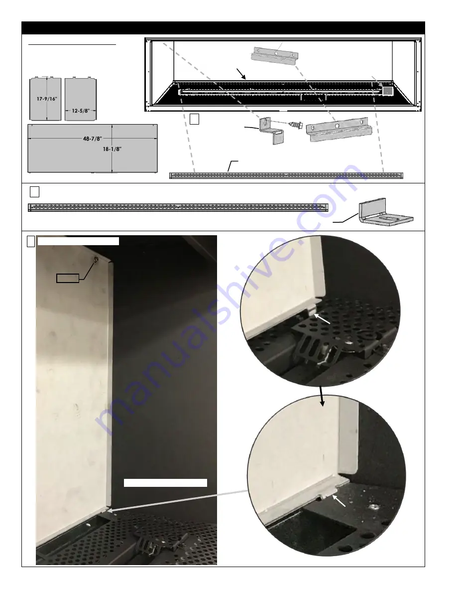 Kingsman Fireplaces marquis MQZCVRB60LPE2 Installation Instructions Manual Download Page 38