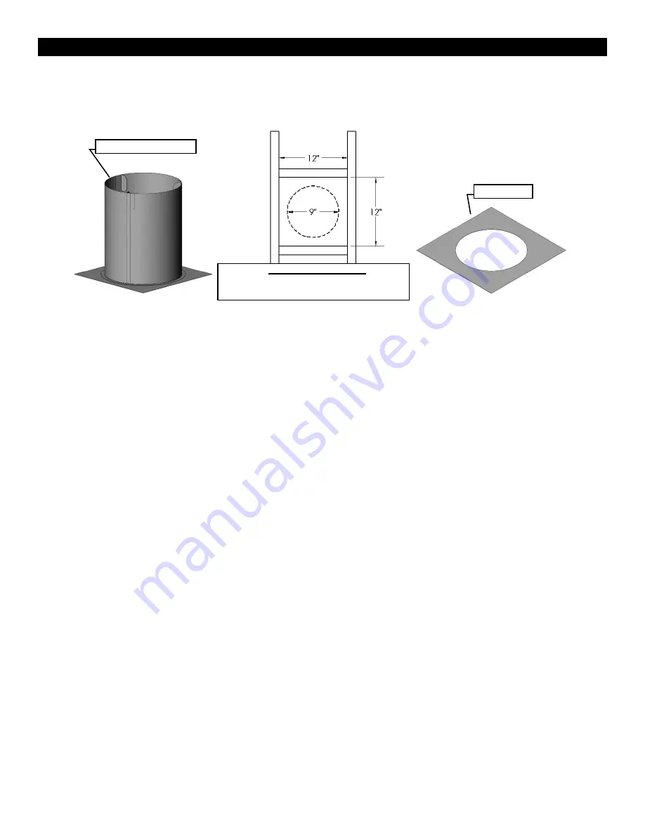 Kingsman Fireplaces marquis MQZCVRB60LPE2 Installation Instructions Manual Download Page 76