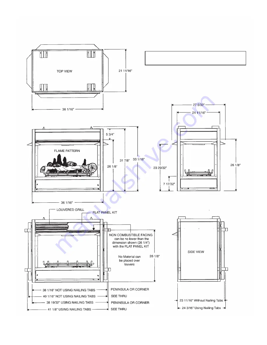 Kingsman GLMVF40MVN Owner'S Operation And Installation Manual Download Page 12