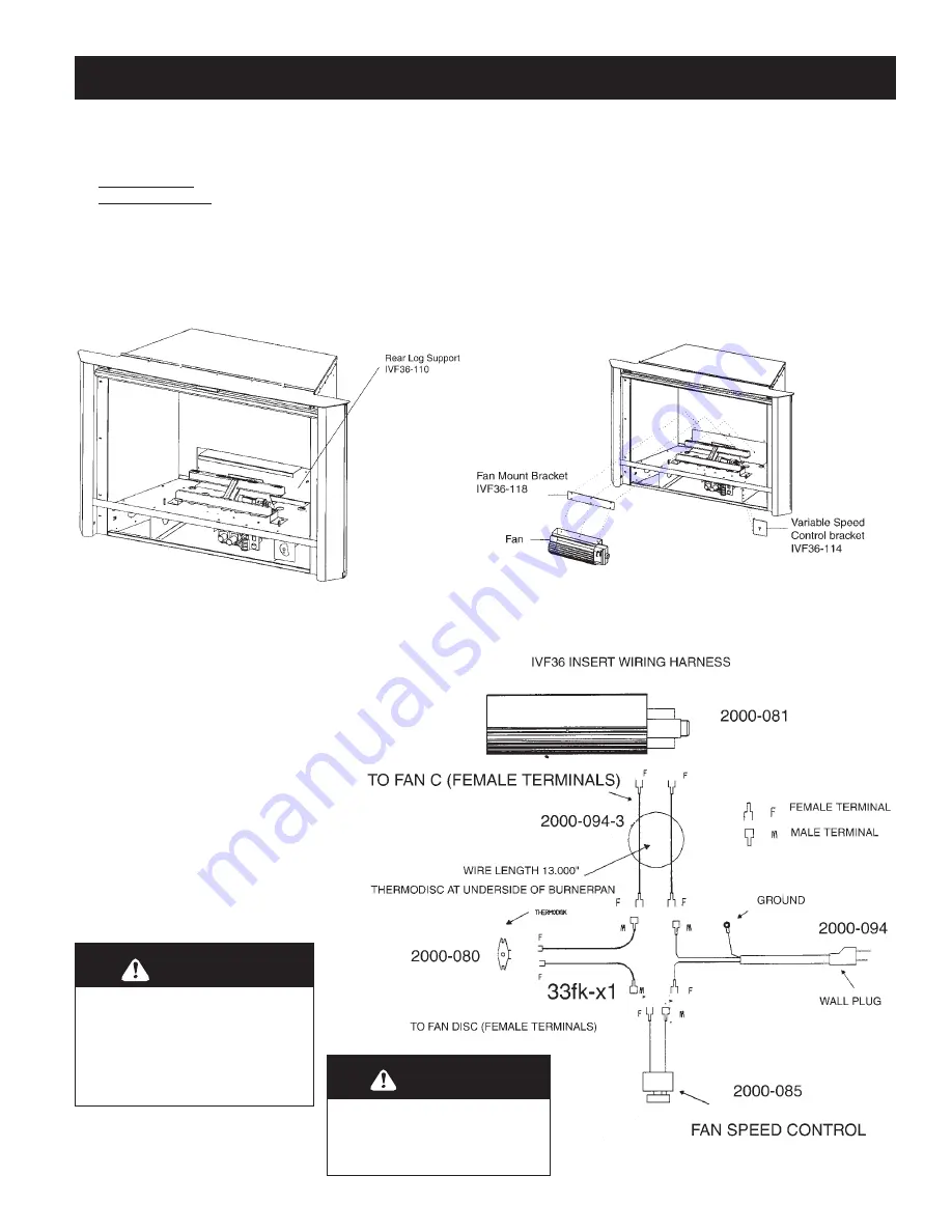 Kingsman IVF36 Operation And Installation Manual Download Page 25