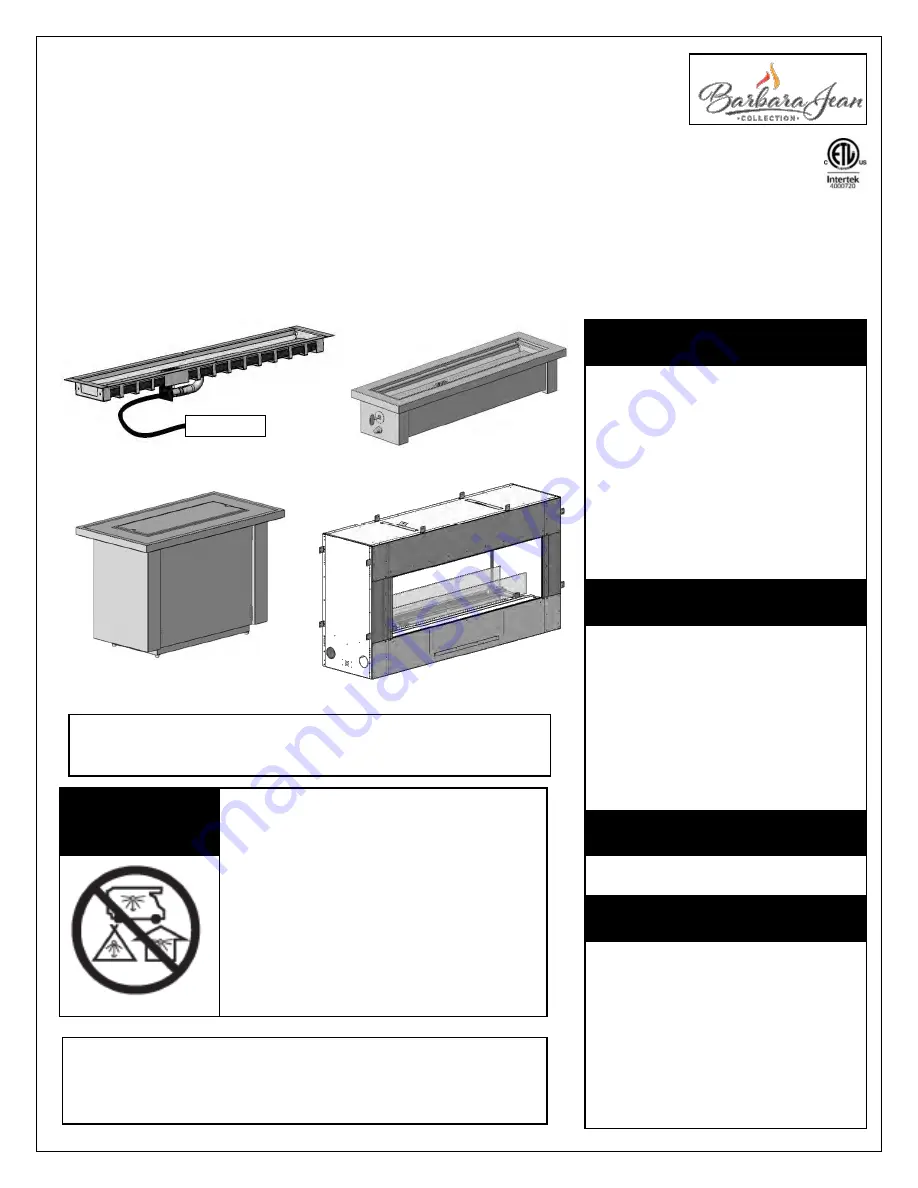 Kingsman OB24MAN Manual Download Page 1