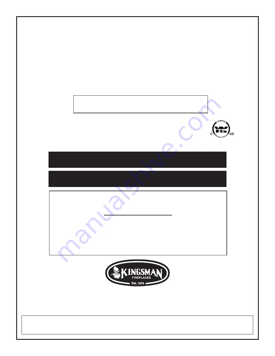 Kingsman ZDV3620 Installation Instructions Manual Download Page 1