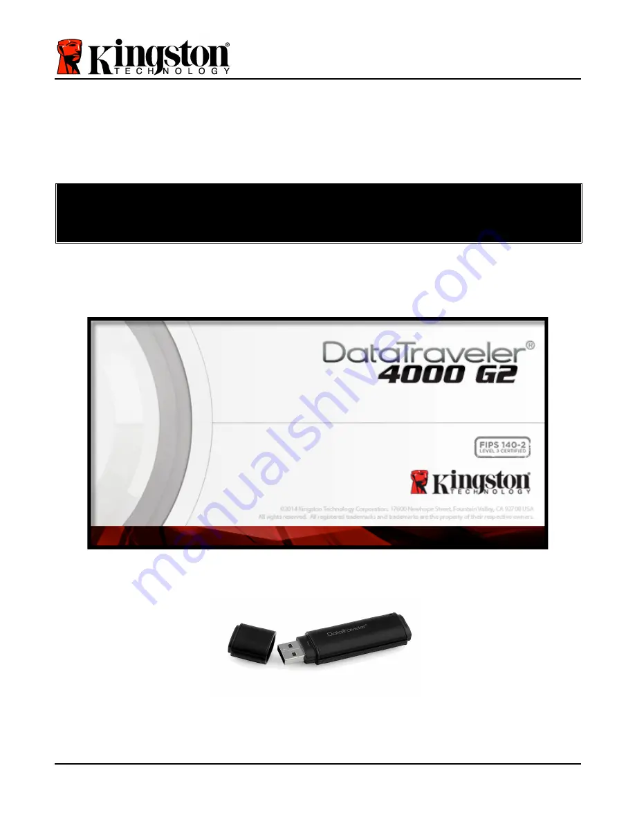 Kingston Technology DataTraveler 4000 G2 User Manual Download Page 378