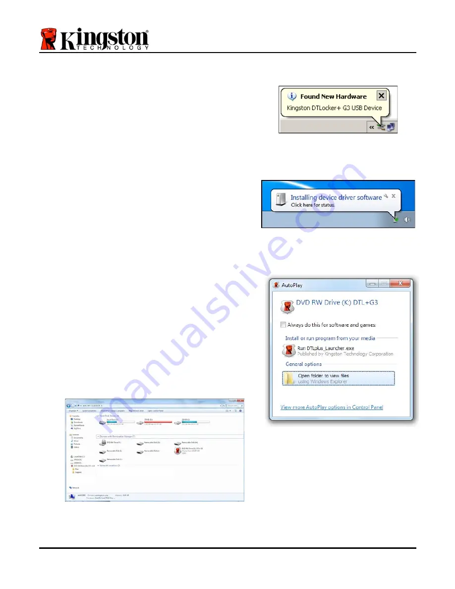 Kingston Technology DataTraveler Locker+ G3 Installation Manual Download Page 29