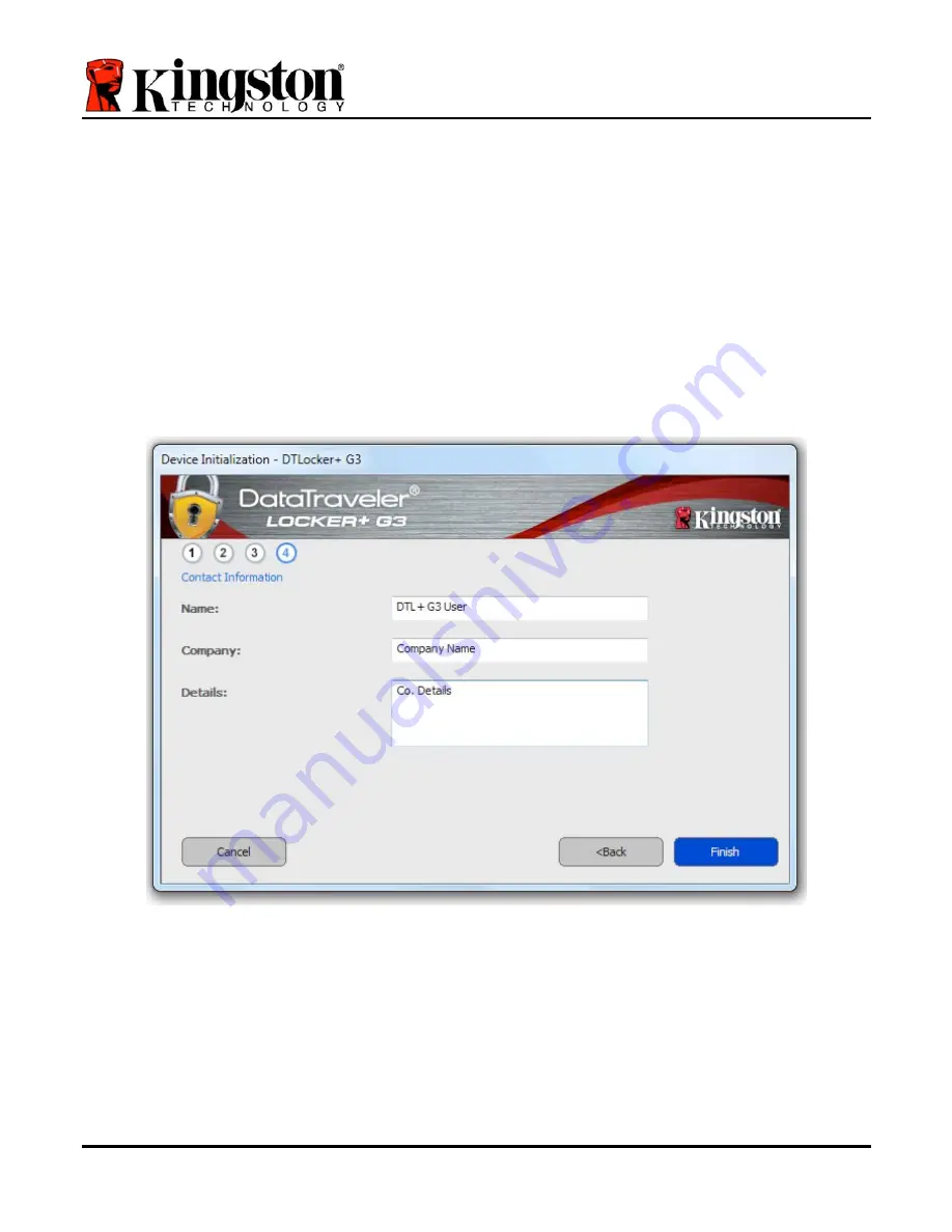 Kingston Technology DataTraveler Locker+ G3 Installation Manual Download Page 80