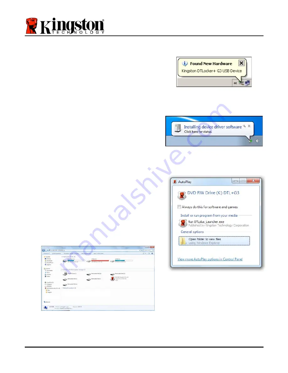 Kingston Technology DataTraveler Locker+ G3 Installation Manual Download Page 101
