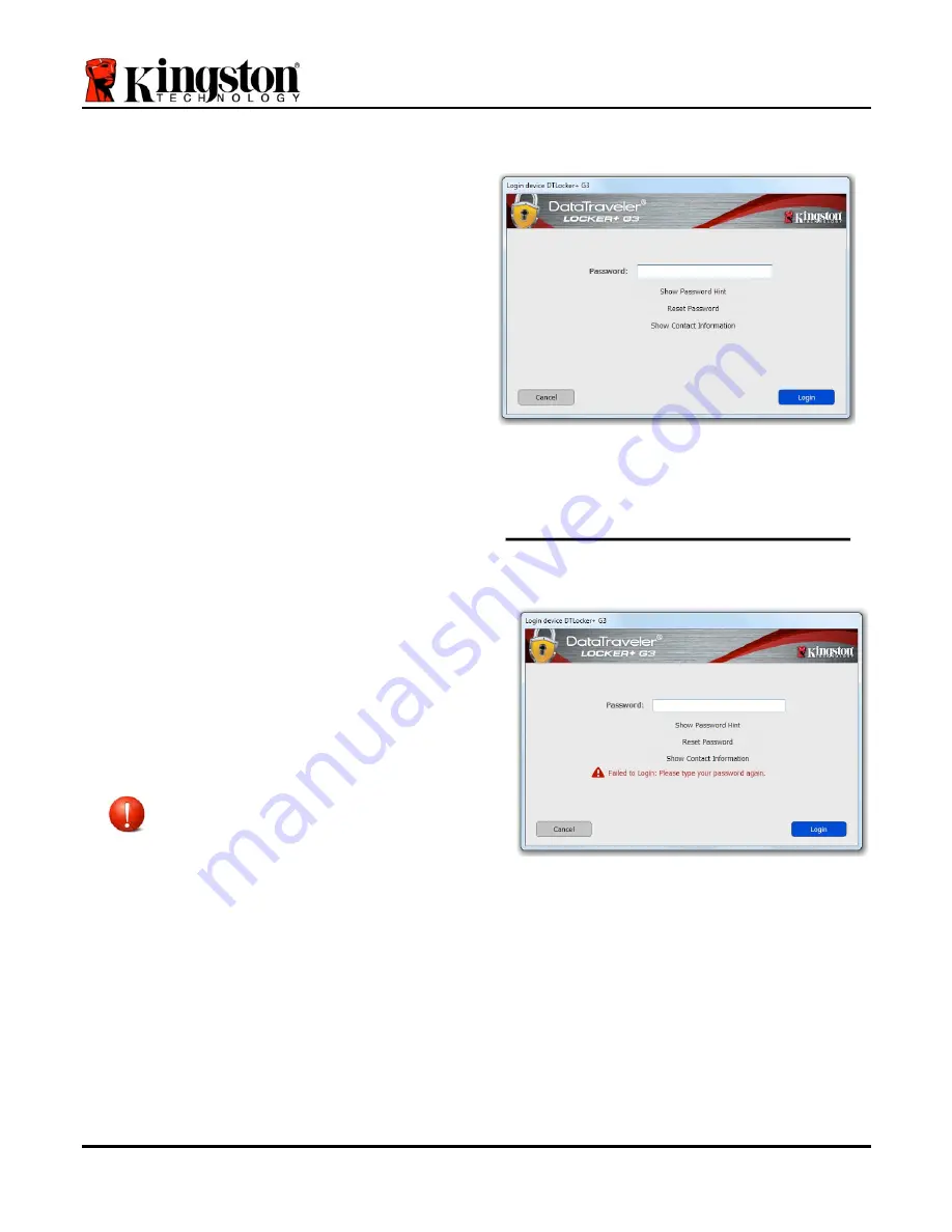 Kingston Technology DataTraveler Locker+ G3 Installation Manual Download Page 204