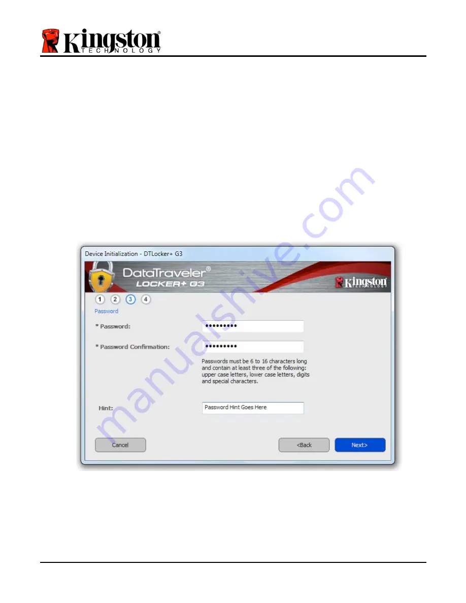 Kingston Technology DataTraveler Locker+ G3 Installation Manual Download Page 223