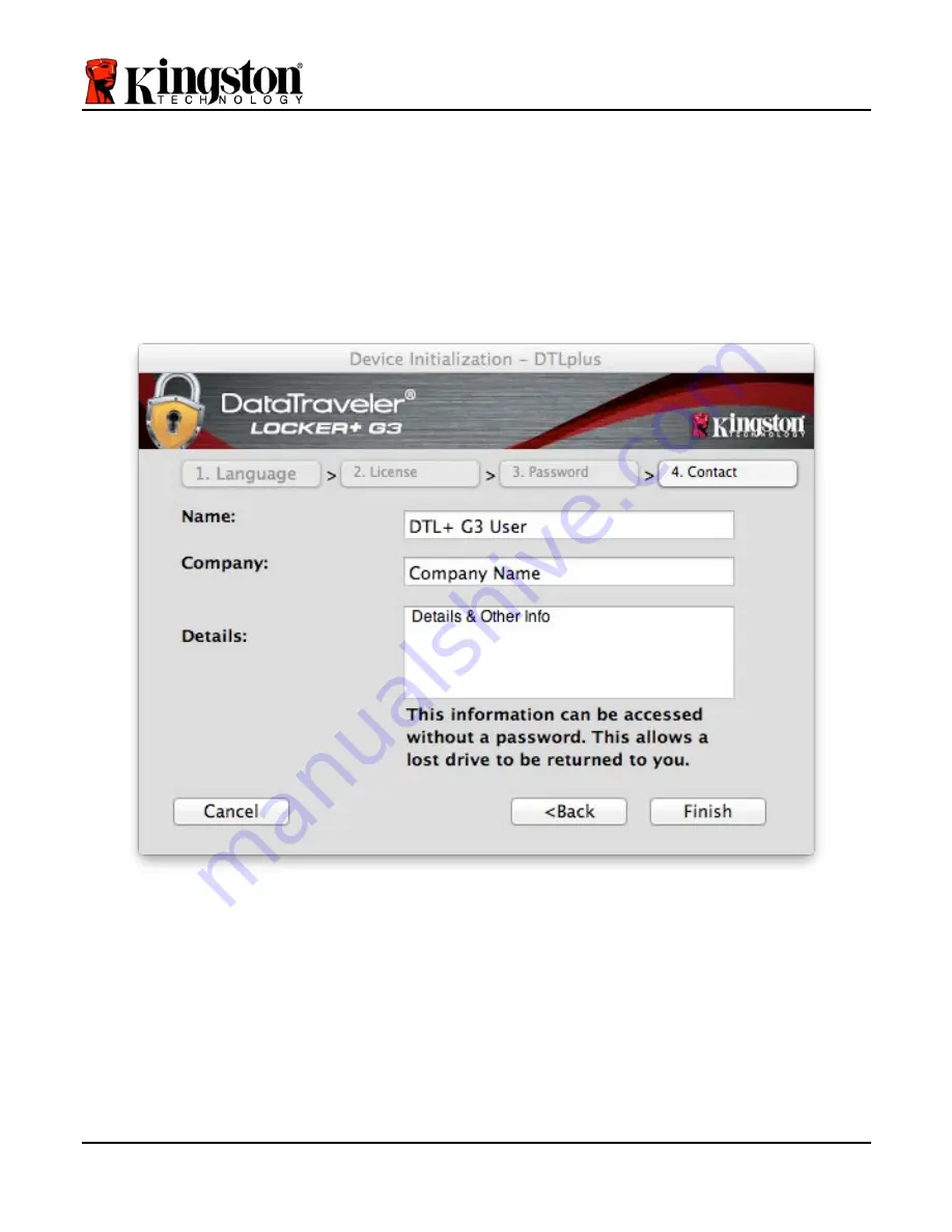 Kingston Technology DataTraveler Locker+ G3 Installation Manual Download Page 306