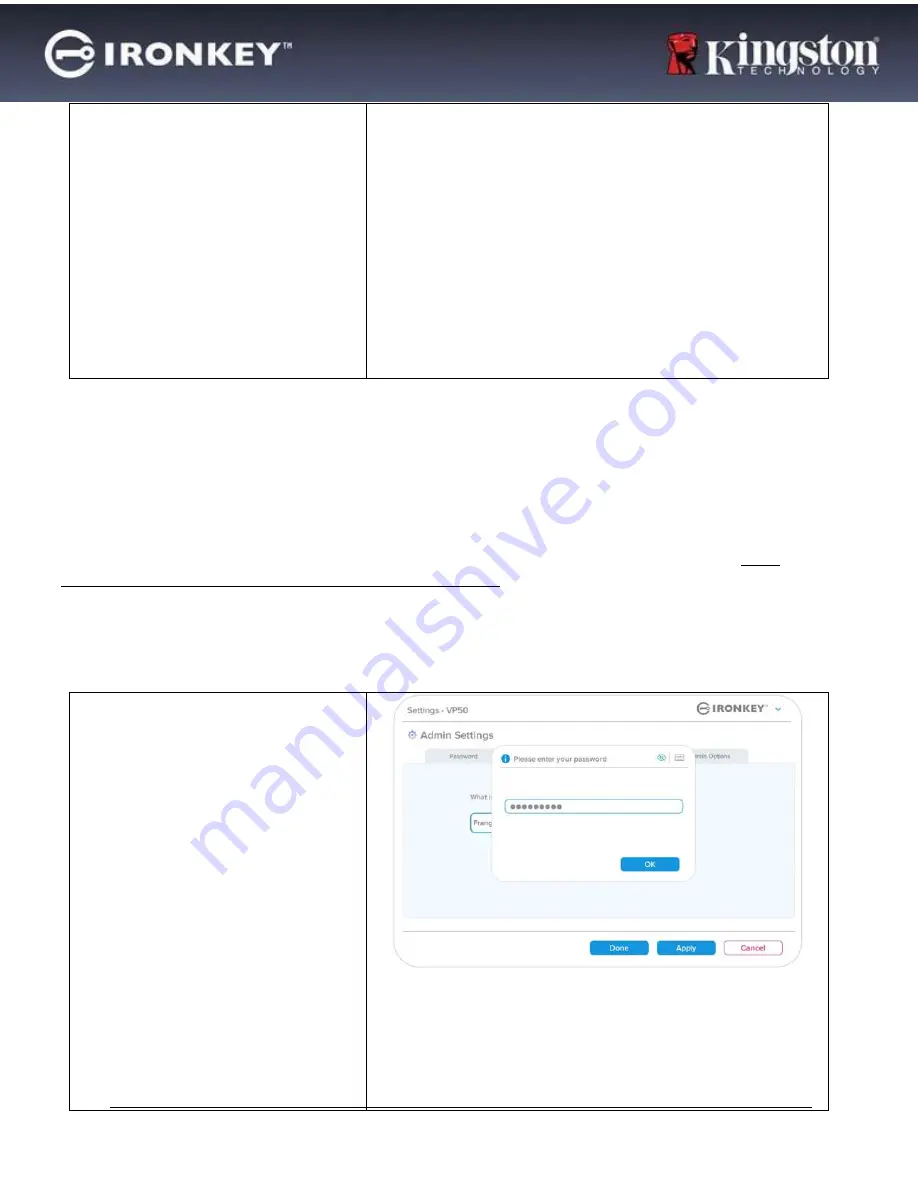 Kingston Technology IRONKEY Vault Privacy 50 Installation Manual Download Page 140