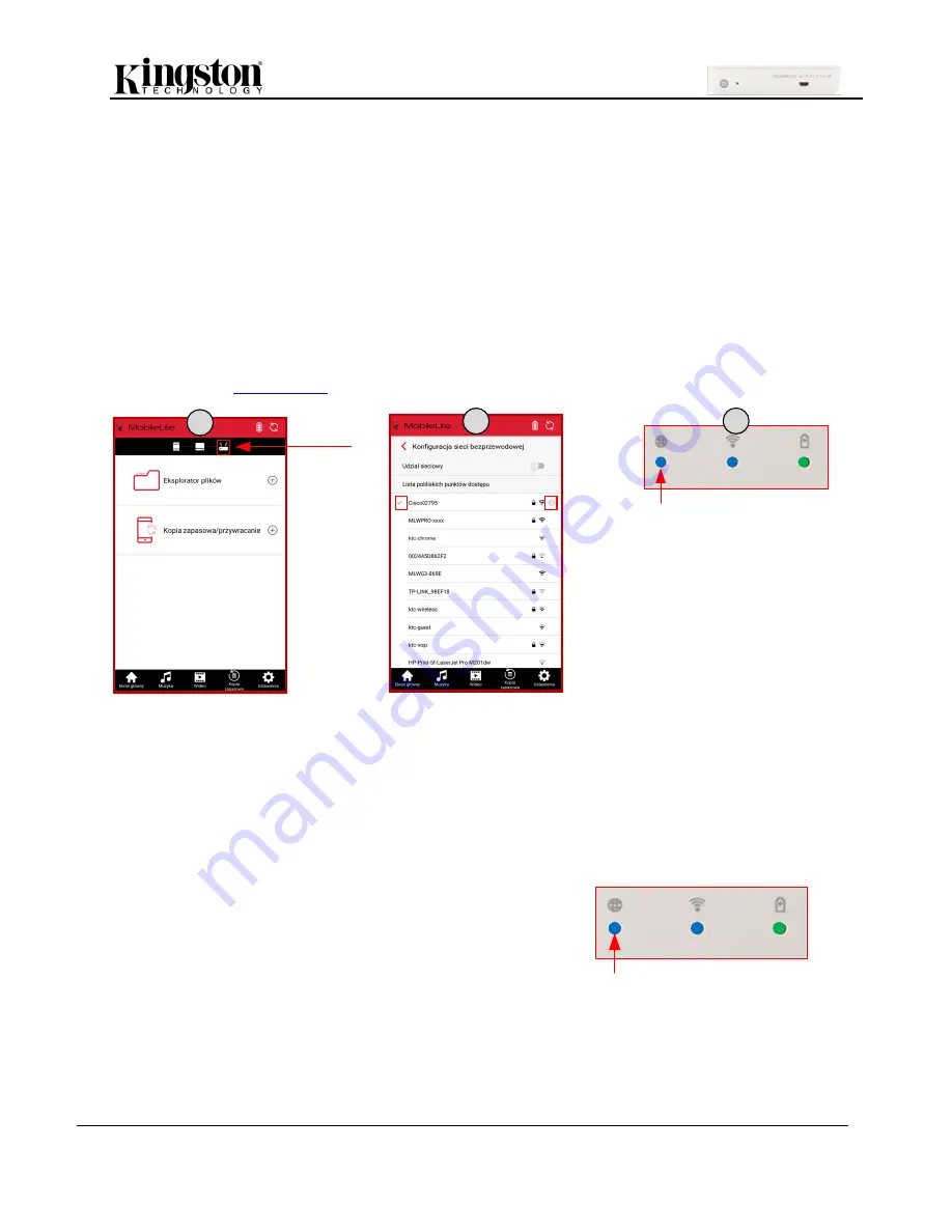 Kingston Technology MobileLite Wireless G3 Скачать руководство пользователя страница 200