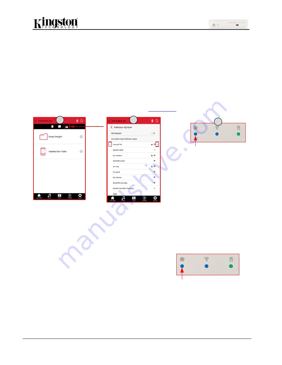 Kingston Technology MobileLite Wireless G3 Скачать руководство пользователя страница 258