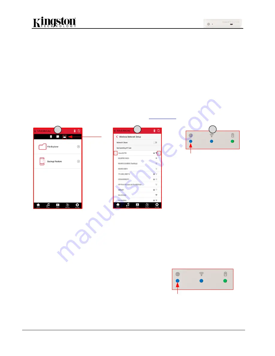 Kingston Technology MobileLite Wireless G3 Скачать руководство пользователя страница 316