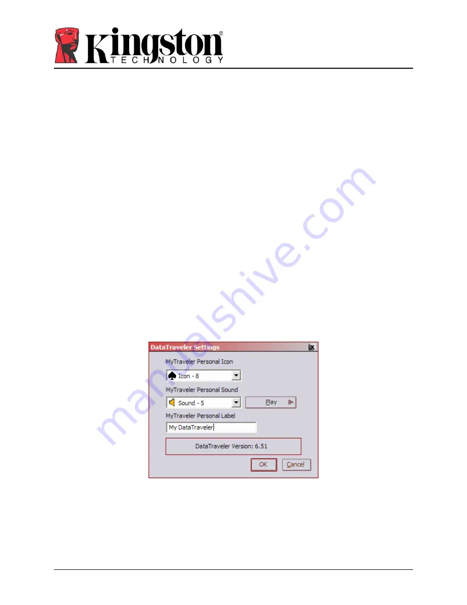 Kingston Technology MyTraveler User Manual Download Page 10