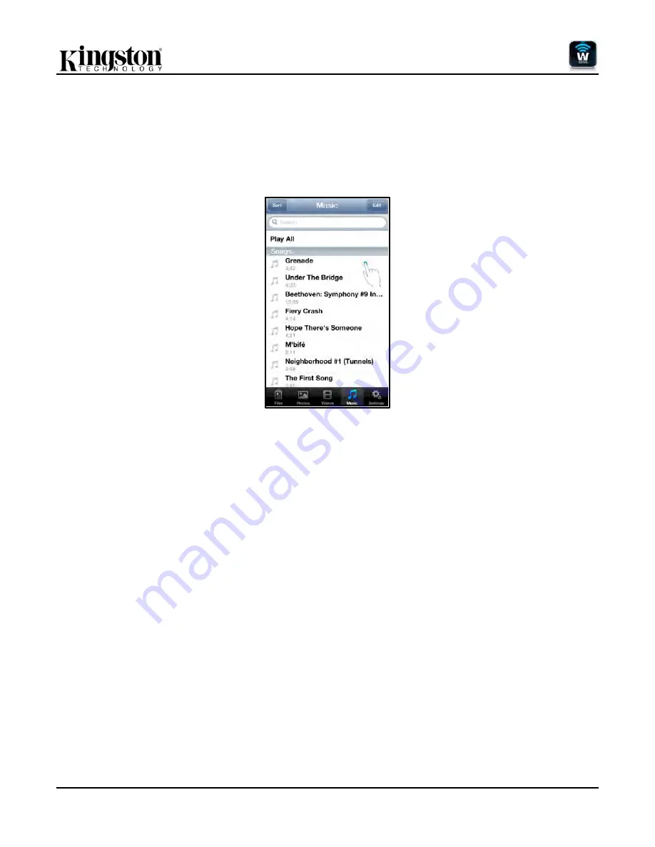 Kingston Technology Wi-Drive 128GB User Manual Download Page 29