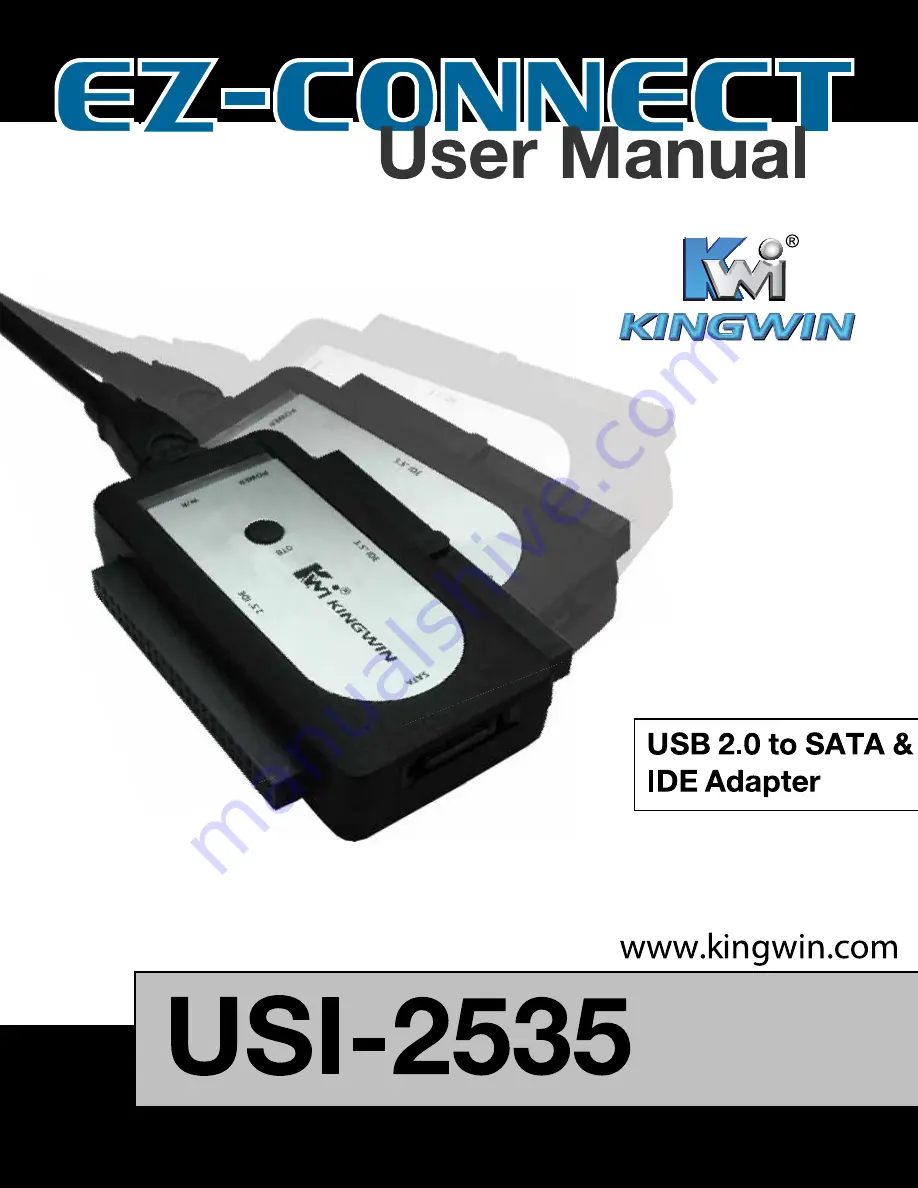 Kingwin USI-2535 User Manual Download Page 1