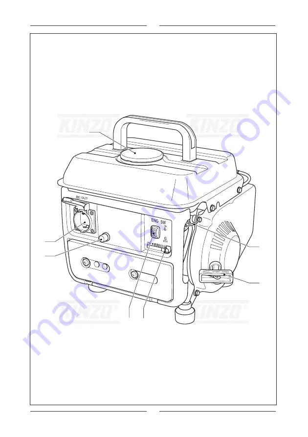 KINZO 31L801 Instruction Manual Download Page 3