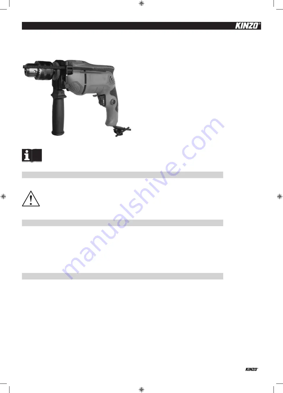 KINZO ECOLINE Heat gun Manual Download Page 9