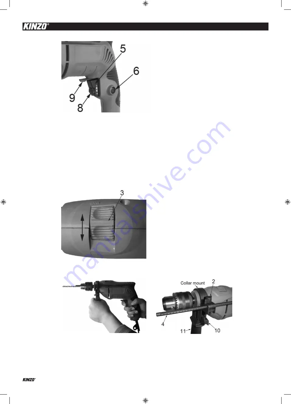 KINZO ECOLINE Heat gun Manual Download Page 20